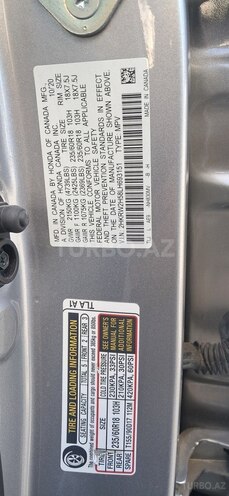 Honda CR-V 2020, 57,750 km - 1.5 л - Bakı