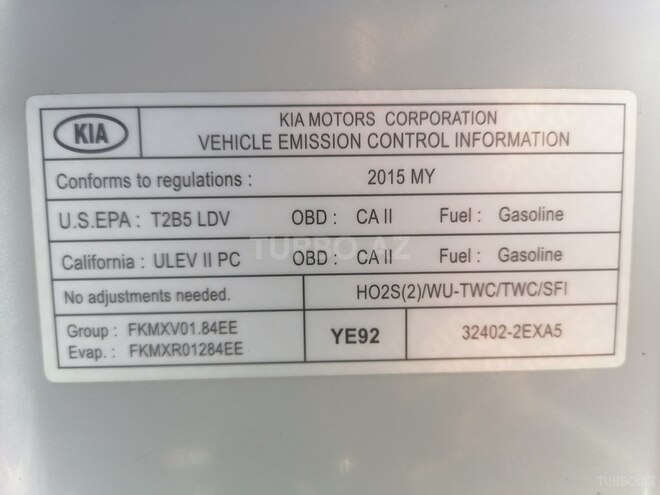 Kia Forte 2015, 193,926 km - 1.8 l - Bakı