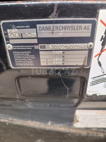 Mercedes Vario 1999, 231,000 km - 4.3 l - Bakı