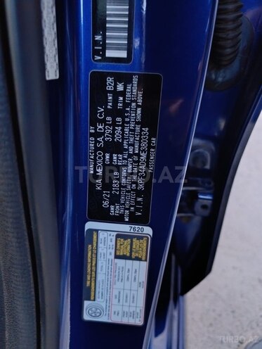 Kia Forte 2021, 58,817 km - 2.0 l - Bakı