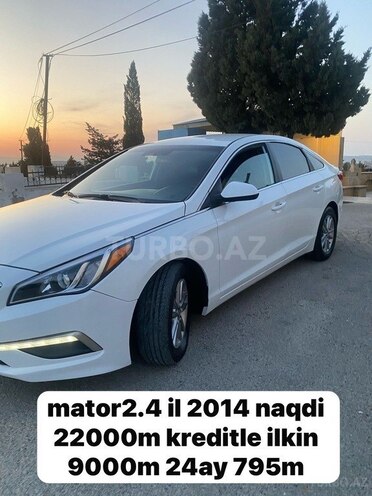 Hyundai Sonata 2014, 168,380 km - 2.4 l - Bakı