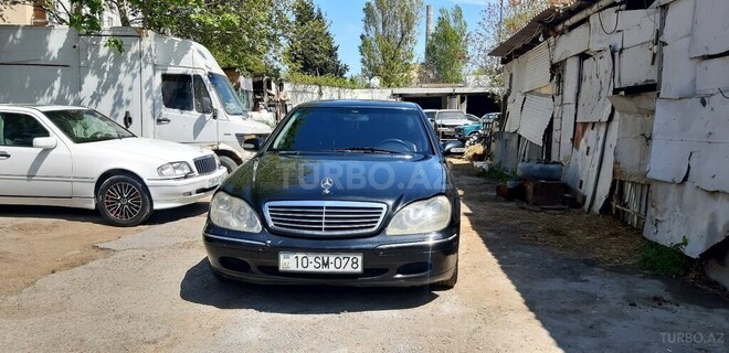 Mercedes S 320 1999, 195,000 km - 3.2 l - Bakı