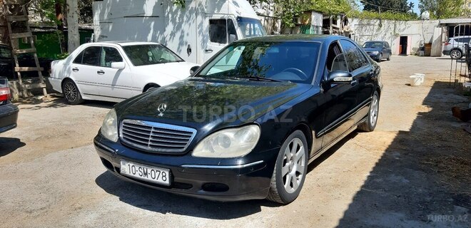 Mercedes S 320 1999, 195,000 km - 3.2 l - Bakı