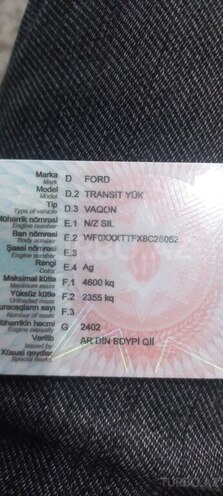 Ford Transit 2008, 255,000 km - 2.4 л - Bakı