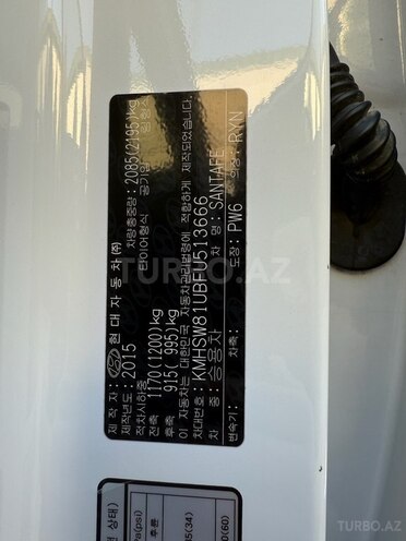 Hyundai Santa Fe 2015, 174,300 km - 2.0 l - Gəncə