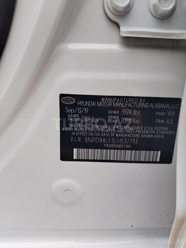 Hyundai Elantra 2020, 116,714 km - 2.0 l - Bakı