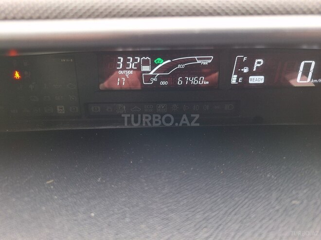 Toyota Aqua 2015, 67,461 km - 1.5 l - Bakı