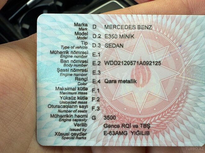 Mercedes E 350 2009, 224,471 km - 3.5 l - Bakı