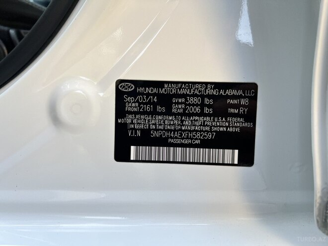Hyundai Elantra 2014, 134,000 km - 1.8 l - Bakı