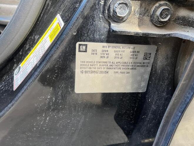 Chevrolet Cruze 2016, 167,000 km - 1.4 l - Bakı