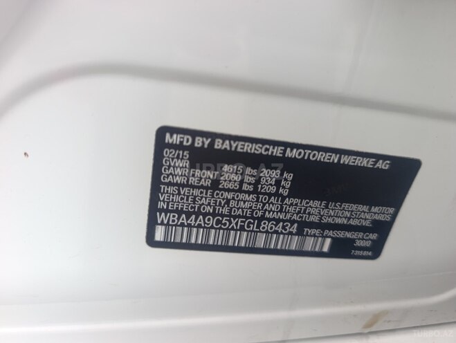 BMW 428 2015, 182,350 km - 2.0 l - Qax