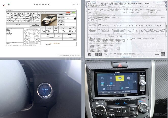 Toyota Corolla Fielder 2019, 96,300 km - 1.5 l - Bakı