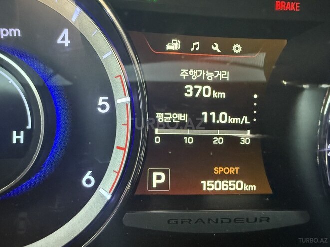 Hyundai Grandeur 2014, 151,000 km - 2.2 l - Bakı