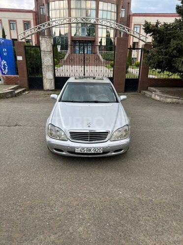 Mercedes S 320 2001, 577,000 km - 3.2 l - Lənkəran