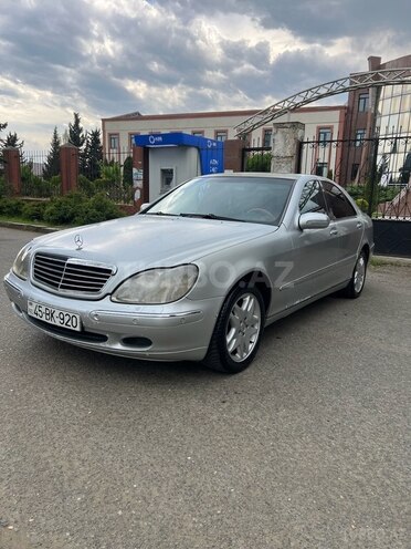 Mercedes S 320 2001, 577,000 km - 3.2 l - Lənkəran