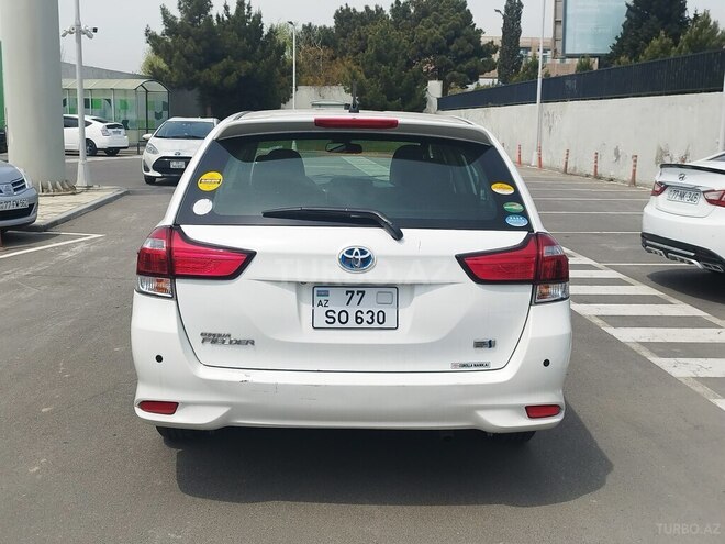 Toyota Corolla Fielder 2017, 58,731 km - 1.5 l - Bakı