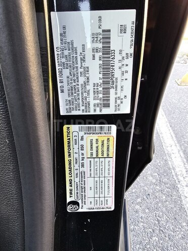 Ford Fusion (North America) 2014, 179,300 km - 2.0 l - Bakı