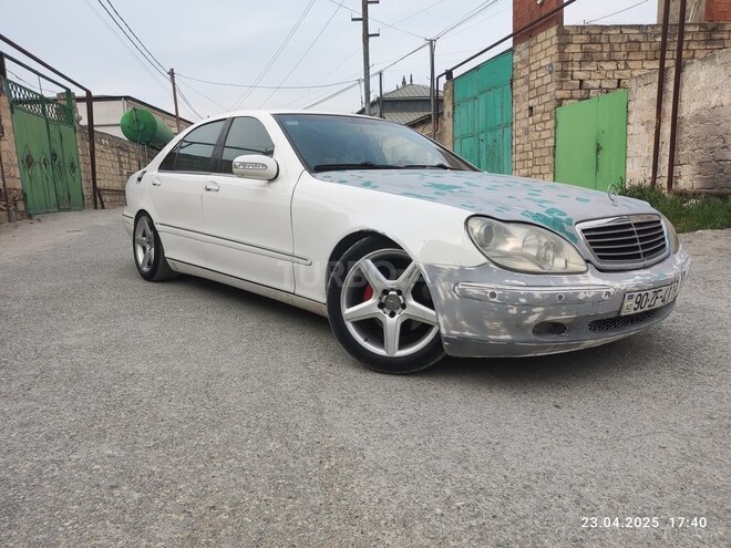Mercedes S 320 2002, 231,000 km - 3.2 l - Bakı