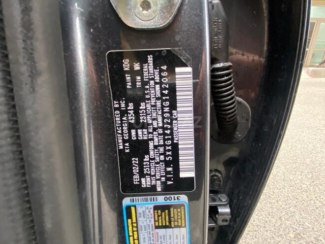 Kia K5 2022, 74,000 km - 1.6 л - Bakı