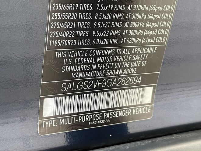 Land Rover Range Rover 2016, 188,293 km - 3.0 l - Bakı