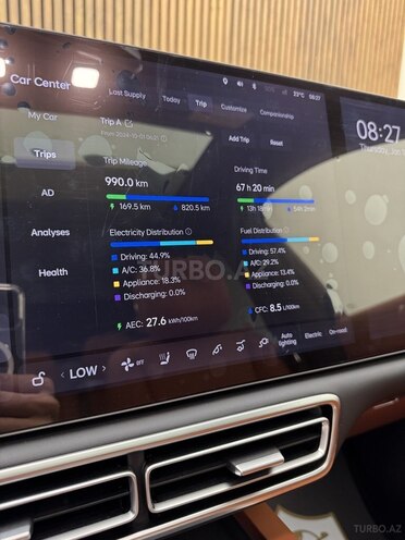 Li Auto  2024, 950 km - 1.5 л - Bakı
