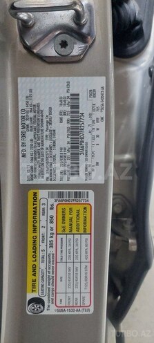 Ford Fusion (North America) 2015, 170,000 km - 1.5 l - Bakı