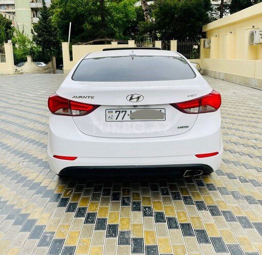 Hyundai Avante 2015, 126,600 km - 1.6 л - Bakı