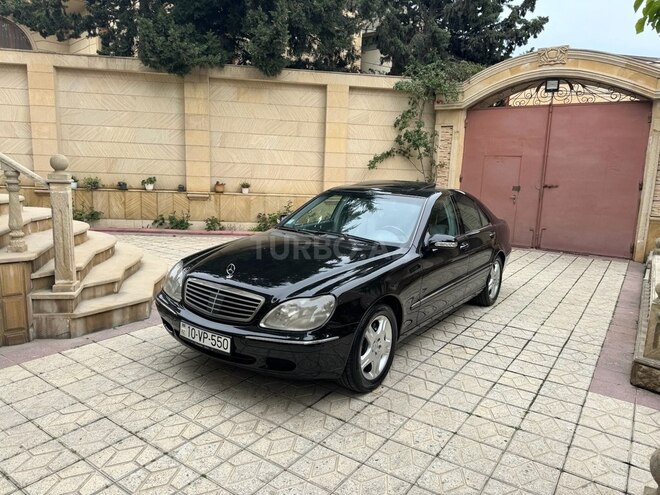 Mercedes S 320 2000, 224,500 km - 3.2 l - Bakı