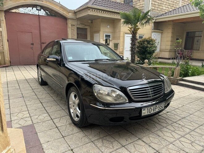 Mercedes S 320 2000, 224,500 km - 3.2 l - Bakı