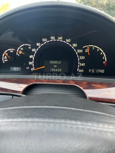 Mercedes S 320 1999, 215,000 km - 3.2 л - Bakı