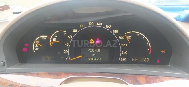 Mercedes S 320 2004, 601,000 km - 3.2 л - Bakı