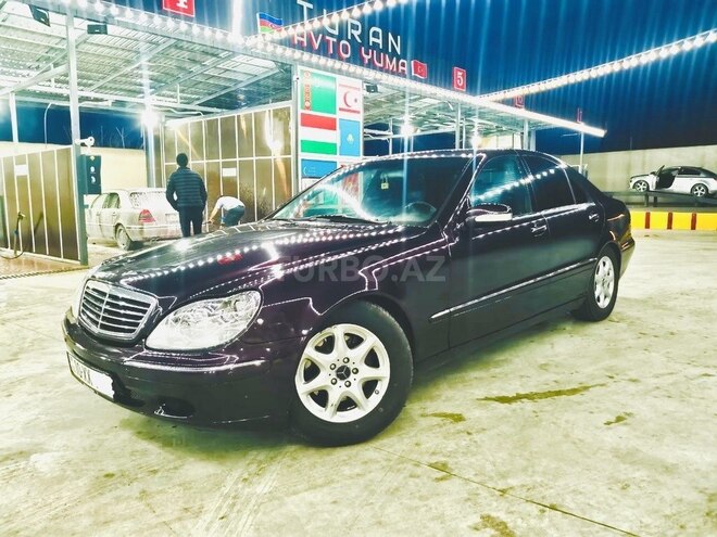 Mercedes S 320 2001, 307,000 km - 3.2 л - Bakı