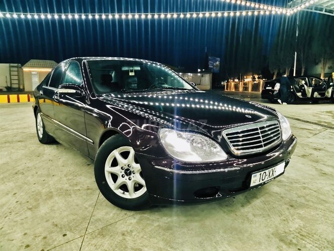 Mercedes S 320 2001, 307,000 km - 3.2 л - Bakı