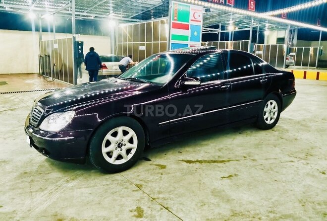 Mercedes S 320 2001, 307,000 km - 3.2 л - Bakı