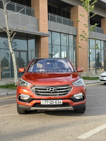 Hyundai Santa Fe 2017, 115,000 km - 2.0 л - Bakı