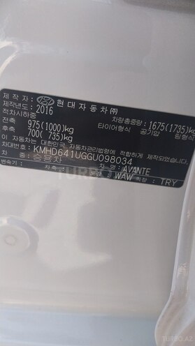 Hyundai Avante 2016, 199,181 km - 1.6 л - Bakı