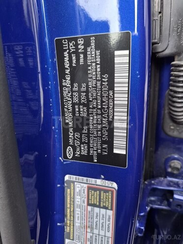 Hyundai Elantra 2021, 67,531 km - 2.0 л - Bakı
