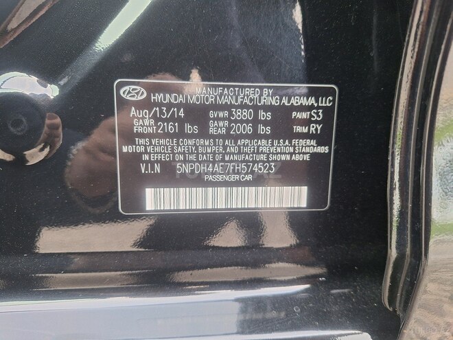 Hyundai Elantra 2014, 190,600 km - 1.8 l - Şirvan