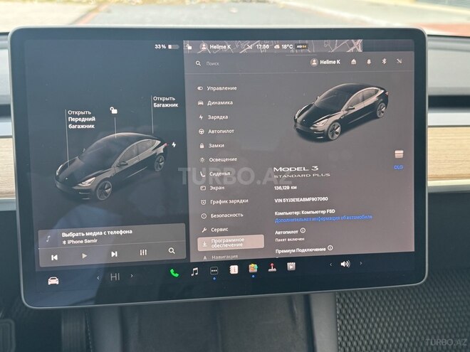 Tesla Model 3 2021, 136,000 km - 0.0 l - Bakı