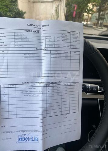Hyundai Santa Fe 2013, 152,047 km - 2.4 л - Bakı