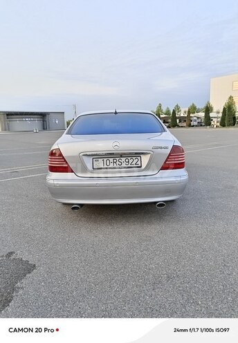 Mercedes S 320 1999, 340,877 km - 3.2 l - Kürdəmir