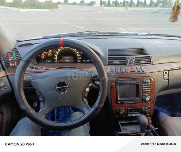 Mercedes S 320 1999, 340,877 km - 3.2 l - Kürdəmir