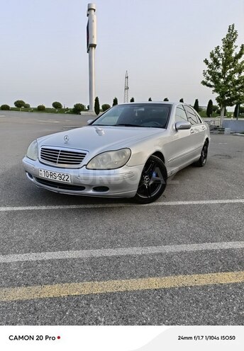 Mercedes S 320 1999, 340,877 km - 3.2 l - Kürdəmir