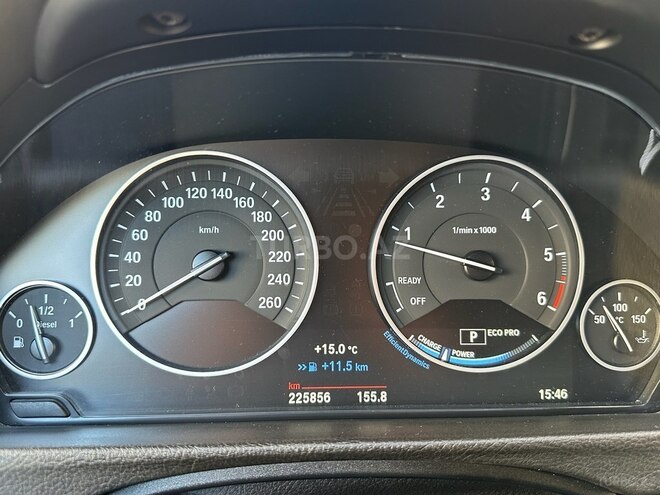 BMW 320 2015, 225,000 km - 2.0 l - Bakı
