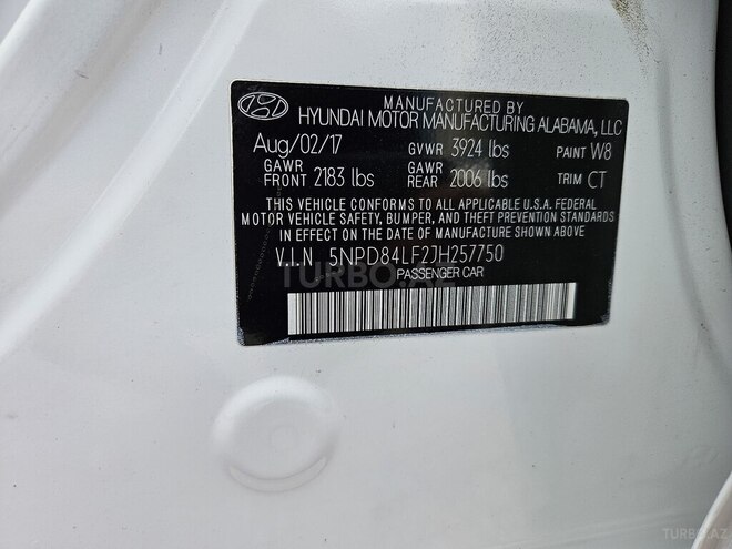 Hyundai Elantra 2017, 209,215 km - 2.0 л - Bakı