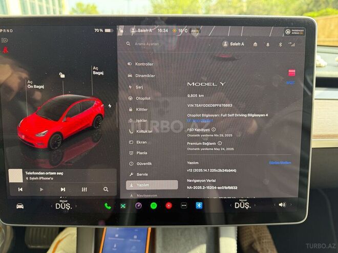 Tesla Model Y 2023, 9,800 km - 0.0 l - Bakı