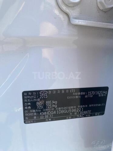 Hyundai Avante 2015, 47,207 km - 1.6 l - Bakı