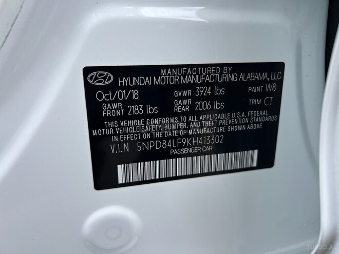 Hyundai Elantra 2019, 46,980 km - 2.0 l - Bakı