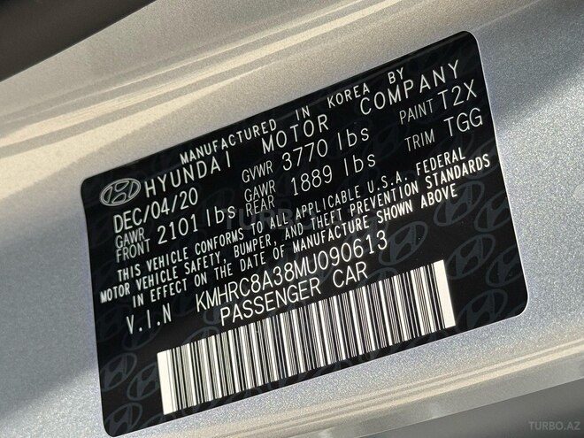 Hyundai Venue 2021, 41,700 km - 1.6 л - Bakı