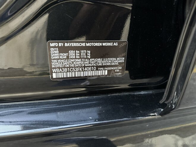 BMW 320 2015, 170,000 km - 2.0 л - Bakı